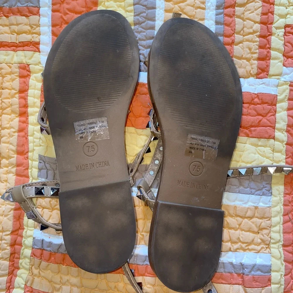 Steve Madden studded wrap sandals